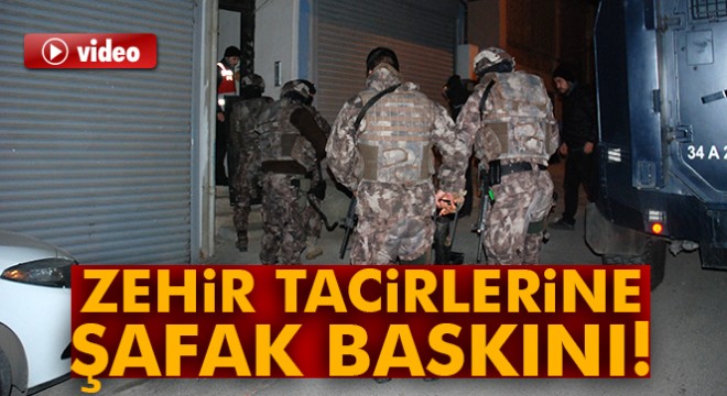İstanbul Pendik’te narkotik operasyonu
