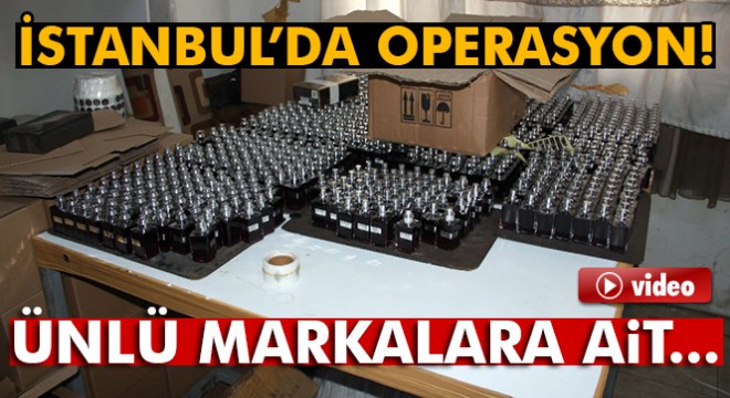 İstanbul’da sahte parfüm operasyonu: 4 gözaltı