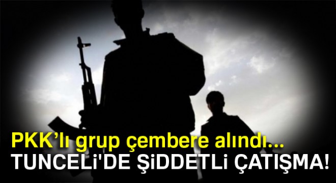 Jandarma karakoluna tacizde bulunan PKK’lılara operasyon