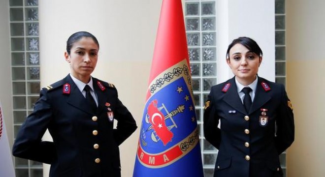 Kadın komutanlar vatan nöbetinde