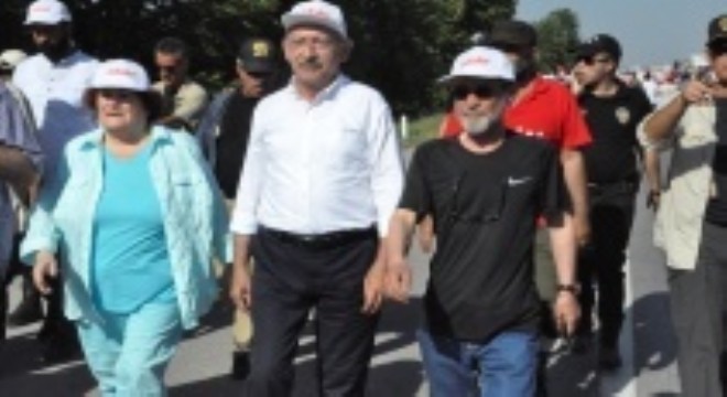 Kılıçdaroğlu, Adalet Yürüyüşü nün 16. gününü tamamladı