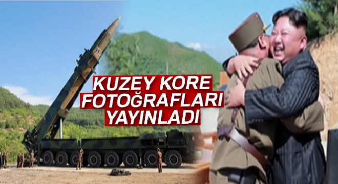 Kuzey Kore, balistik füze denemesinin fotoğraflarını yayınladı