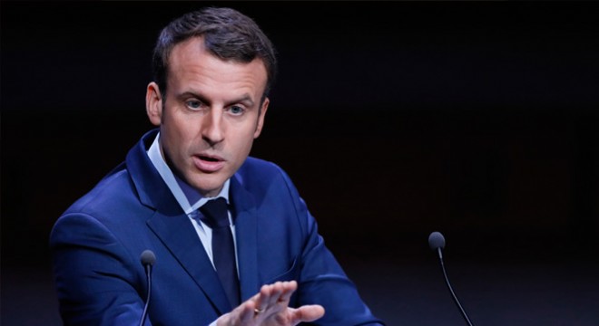 Macron:  İnternet devlerine Avrupa genelinde vergi uygulaması getirmeli 