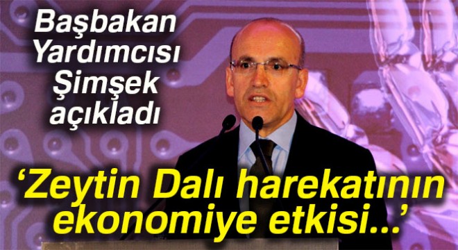 Mehmet Şimşek:  Operasyonun ekonomiye etkisi son derece sınırlı 