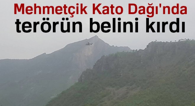 Mehmetçik Kato Dağı nda terörün belini kırdı