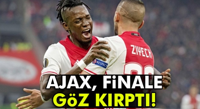 ÖZET İZLE: Ajax: 4 - Lyon: 1 (Maç sonucu) Ajax finale göz kırptı...