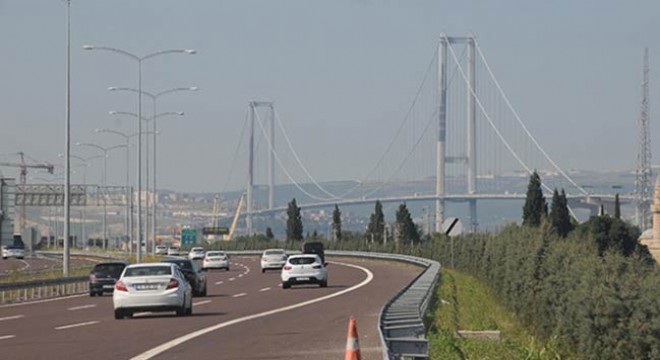 Osmangazi Köprüsü nden günde 21 bin araç geçiyor