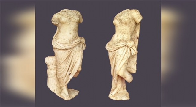 Roma İmparatorluk Dönemi ne ait keşfedilen heykeller korunuyor
