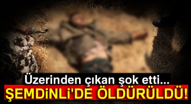Şemdinli’de 1 PKK’lı terörist etkisiz hale getirildi