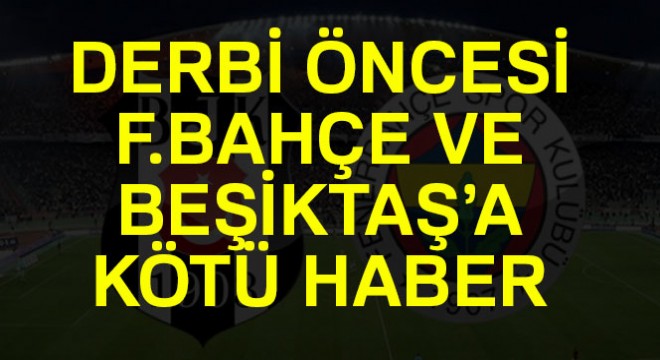 Şok! Fenerbahçe ve Beşiktaş PFDK da