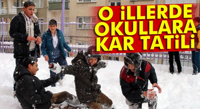 Son Dakika: Ankara, Konya, Kayseri de yarın (27 ARALIK) okullar tatil mi? Memurlara tatil mi? Üniversite tatil mi?