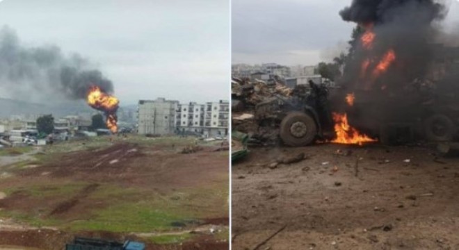 Terör örgütü Afrin de sivilleri hedef aldı: 5 ölü, 22 yaralı