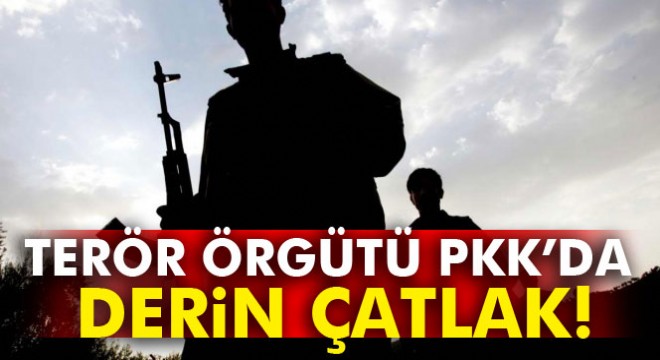 Terör örgütü PKK’da derin çatlak