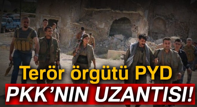 Terör örgütü PYD PKK’nın uzantısı