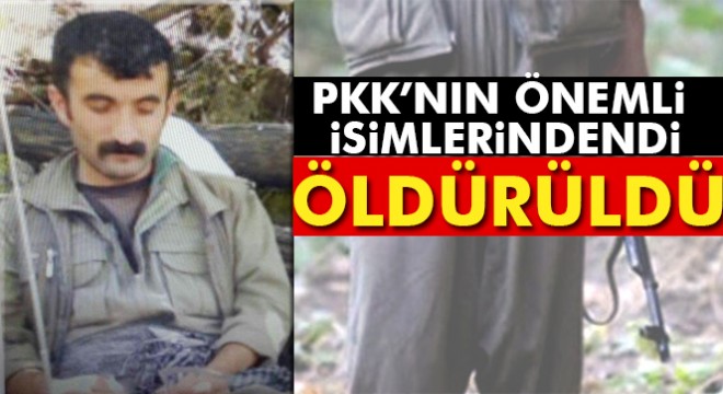 Tunceli de PKK nın sözde Özel Güç Sorumlusu öldürüldü