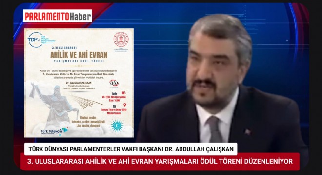 Türk Dünyası Parlamenterler Vakfından anlamlı etkinlik