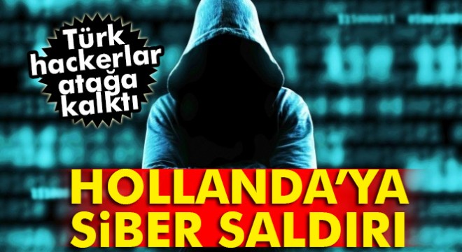 Türk hackerlardan Hollanda’ya siber saldırı