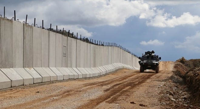 Türkiye-Suriye sınırındaki modüler duvarda sona gelindi