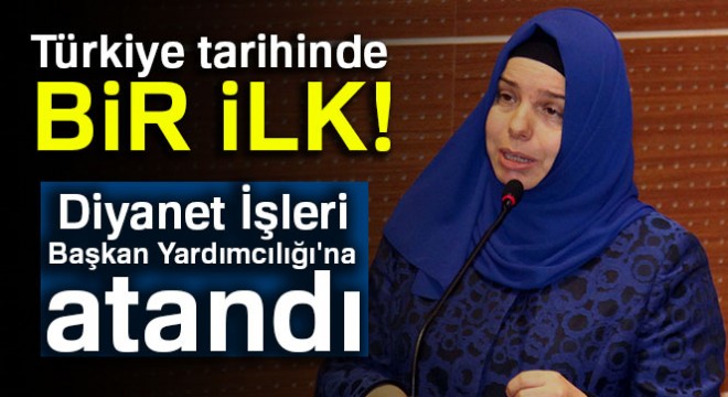 Türkiye tarihinde bir ilk! Diyanet İşleri Başkan Yardımcılığı na bir kadın atandı   Huriye Martı kimdir?