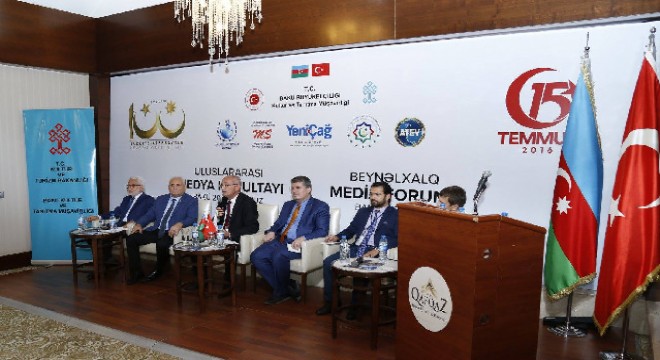 Uluslararası Medya Kurultayı 1. Paneli - Kardeşlikten stratejik ortaklığa: Türkiye-Azerbaycan