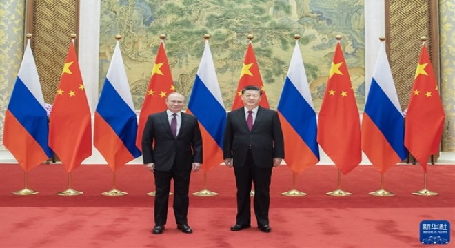 Xi ve Putin bir araya geldi