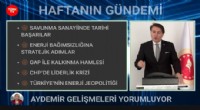 Aydemir haftanın gündemini değerlendirdi