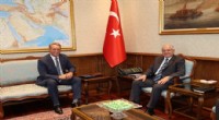 Bakan Güler, ABD'nin Ankara Büyükelçisi Flake ile görüştü