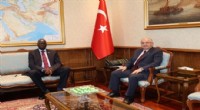 Bakan Güler, Güney Sudan'ın Ankara Büyükelçisi Thiep’i kabul etti