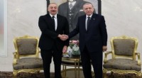 Cumhurbaşkanı Erdoğan, Azerbaycan Cumhurbaşkanı Aliyev'i havalimanında karşıladı
