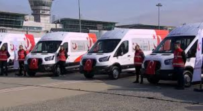 105 Mobil Göç Aracı Hizmete Girdi