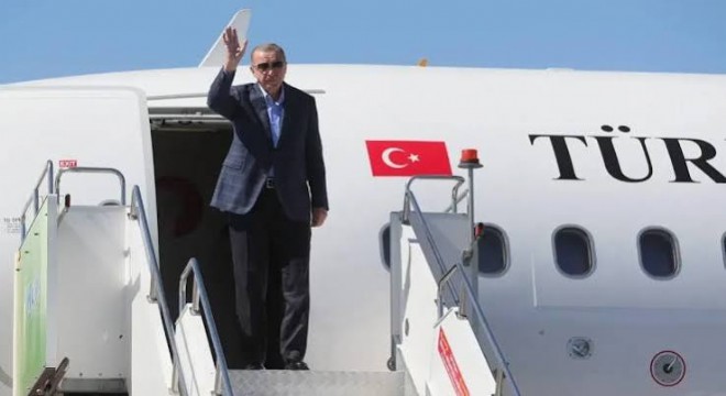 Erdoğan, Şanghay İşbirliği Teşkilatı Zirvesi İçin Bişkek e Gitti