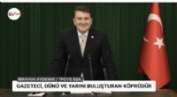 Aydemir: Basın milletin vicdanıdır, gazeteci hakikatin bekçisidir