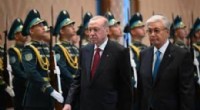 Erdoğan Astana’da Resmi Törenle Karşılandı