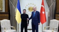 Erdoğan ile Zelenskiy Cumhurbaşkanlığı’nda Bir Araya Geldi
