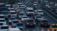 Trafikte Araç Sayısı 32,6 Milyona Ulaştı